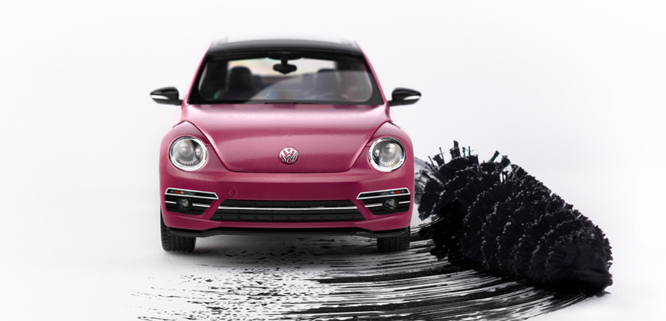 Volkswagen │ Beetle Pink Hatchback