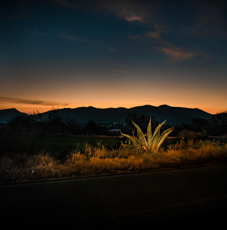 Fotografía de paisaje Chilcuautla, Hidalgo, México.