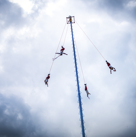 Voladores de Papantla, Veracruz, México.